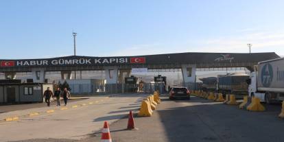 Habur Sınır Kapısı’ndan Mart Ayında 115 Bin Araç Geçti