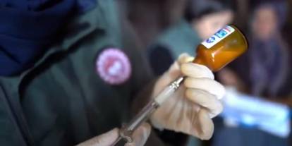 Kar altında şap seferberliği