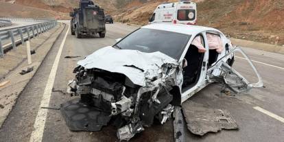 Cizre'deki Korkunç Kaza ucuz atlatıldı: 5 yaralı