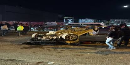 Batman’da otomobil takla attı: 1 yaralı