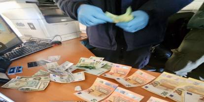 Sınırda sahte Euro ele geçirildi, Bulgar sürücü gözaltında