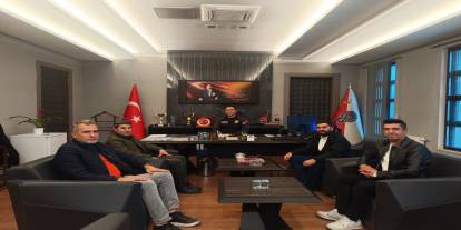 Şırnak Çalışan Gazeteciler Cemiyeti’nden Emniyet Müdürüne Hayırlı Olsun Ziyareti