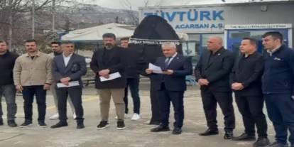 Şırnak’ta TÜVTÜRK Önünde Basın Açıklaması: EMŞAV ve Türk-Sağlık-Sen’den Polis Cinayetine Sert Tepki