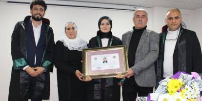 Şırnak Barosu’nda Mazbata töreni: Av. Saliha İsaoğlu mazbatasını aldı