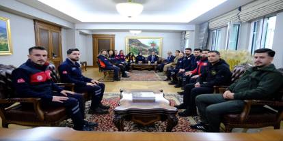 Şırnak 112’den Vali Ekici’ye Anlamlı Ziyaret