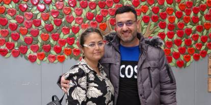 Sevgililer Günü'nde eşine hayat verdi