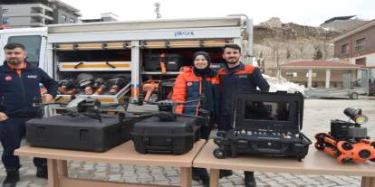 AFAD Şırnak Afetlerde İleri Teknoloji Hayat Kurtarıyor