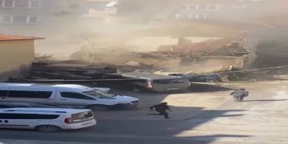 Gemlik'te metrik bina çöktü