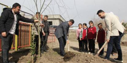 Cizre’de Sınıflarda Eğitim, Bahçede Gelecek var