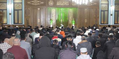Siirt'te Ramazan ayının ilk teravih namazı kılındı