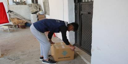 Ramazan Bereketi Şırnak’ta Kapı Kapı Ulaştırılıyor