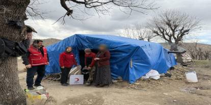 Kızılay’dan Şırnak Kırsalındaki Göçer Ailelere Ramazan Desteği
