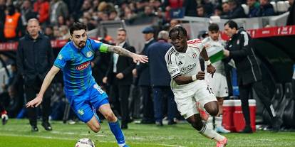 Çaykur Rize sporu farklı yenen Beşiktaş Çeyrek Finalde