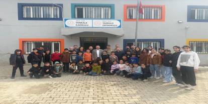 Yankale İlk ve Ortaokulu’na Kaymakam Partal’dan Ziyaret