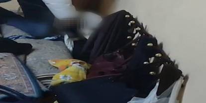 24 yıl hapis cezası bulunan firari halıların arasında yakalandı