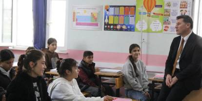 Cizre Milli Eğitim Müdürü İke’den Köy Okullarına yakın markaj