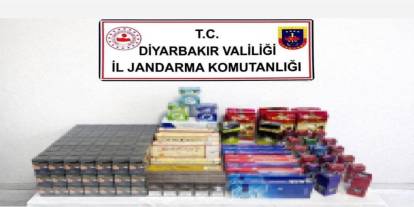 Diyarbakır’da Kaçakçılık Operasyonu: Çok Sayıda Kaçak Ürün Ele Geçirildi