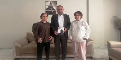 Silopi Kaymakamı Görme Engelli Sercan Tonğ’u Ziyaret Etti