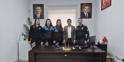 İdil Polisinden Sağlık Çalışanlarına anlamlı günde anlamlı ziyaret