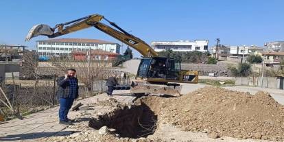 Cizre’de Altyapı Çalışmaları Hız Kesmeden Devam Ediyor