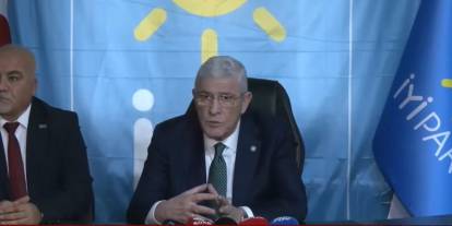 İYİ Parti Genel Başkanı Müsavat Dervişoğlu Şırnak’ta Basın Açıklaması Yapıyor