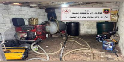 Şanlıurfa'da bin 250 litre kaçak akaryakıt ele geçirildi