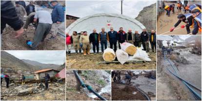 Sel Mağduru Çiftçiye Devlet El Uzattı! Uludere’de Yem ve Çadır Desteği