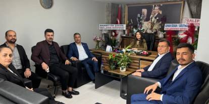 Sağlık-Sen Başkanlarından Müdür Ayman’a ‘Hayırlı Olsun’ Ziyareti