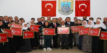 Şırnak 23. Piyade Tümen Komutanlığı Şehit Aileleri ve Gazileri İftarda Ağırladı