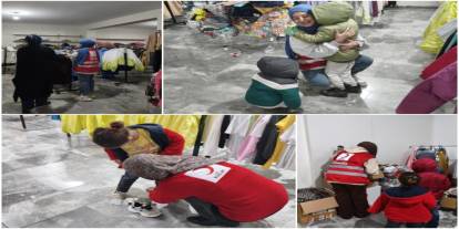 Kızılay Şırnak Şubesi Bayram Öncesi Çocukları Giydirdi