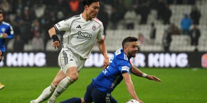 Beşiktaş zorlu Kasımpaşa maçından 2-1 galip ayrıldı