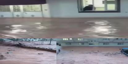 Kasrik’te Sağanak Sele Dönüştü: Evleri Su Bastı