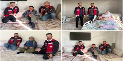 Silopi'de Yaşlılar Haftası’nda Yürek Isıtan Görüntüler”