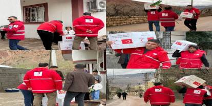 Şırnak Kızılay’dan Selden Etkilenen Ailelere Destek