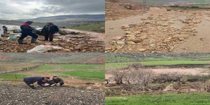 Şırnak Kasrik’te Selin Ardından Hasar Tespit Çalışmaları Sürüyor