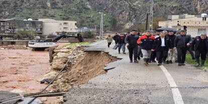 Vali Ekici Kasrik’te: “Devlet tüm imkânlarıyla sahada”