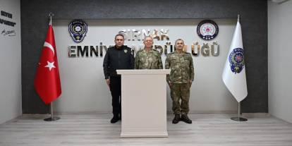 Şırnak’ta Kritik Ziyaret: 2. Kolordu Komutanı’ndan Emniyet Müdürü’ne Ziyaret