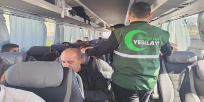 Şırnak’ta Yeşilay’dan Otogarda Bilgilendirme Çalışması