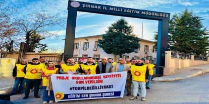 Eğitim Sen Şırnak Şubesi: “Sürekli müdür değişimi eğitimi zedeliyor”