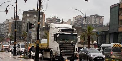Cizre’de Sürücülerin ‘Kırmızı’ Çilesi