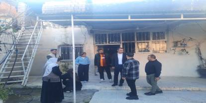 Silopi’de Yangının Yaraları Sarılıyor! Kaymakam Çağlar Partal Aileyi Ziyaret Etti