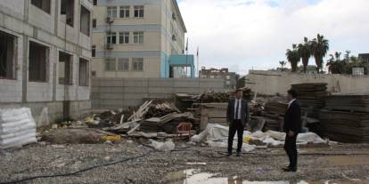 Cizre Milli Eğitim Müdürü Okul İnşaatlarında Geciktirilecek Tek Bir Tuğlamız Yok