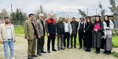 Cizre’de "Cuma Buluşmaları": Ekipler Çiftçinin Ayağına Gitti