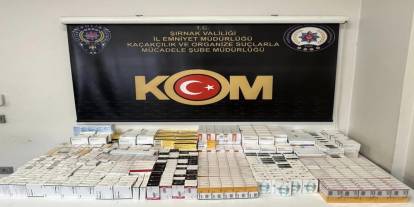 Şırnak'ta 6 milyon liralık kaçak malzeme ele geçirildi