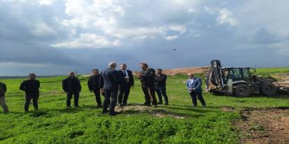 Silopi Bostancı Köyü Yolunda Onarım Çalışmaları İncelendi