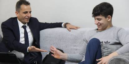 Cizre’de Özel Öğrencilerin Öğrenme Yolculuğu Evlerinde Sürüyor