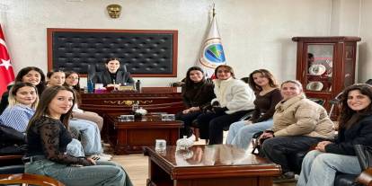 Silopi’nin "Altın Kızları"ndan Başkan Ormanlı’ya Teşekkür Ziyareti