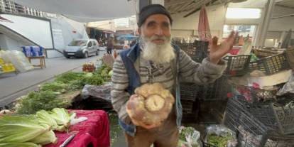 Batman’da Dev Turp Görenleri Şaşkına Çevirdi