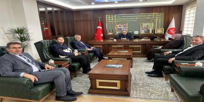 Şırnak'ta Arıcılar Birliği’nden İl Müftüsü Yeşiloğlu’na Ziyaret