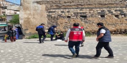 Cizre'de "Çocuklar Güvende" Saha Çalışması